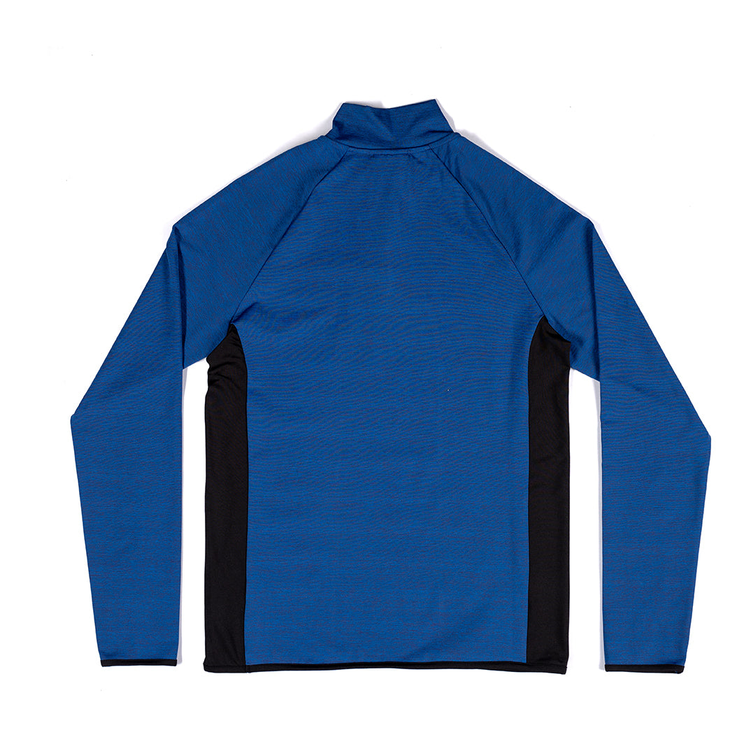 Furnace ¼ Zip Top – Cobalt Space dye - Okami Sport