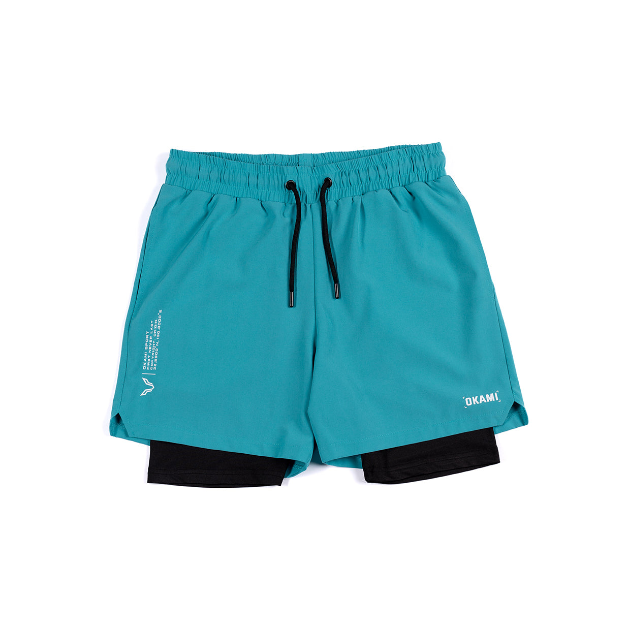 Summit 7 inch Short – Teal - Okami Sport